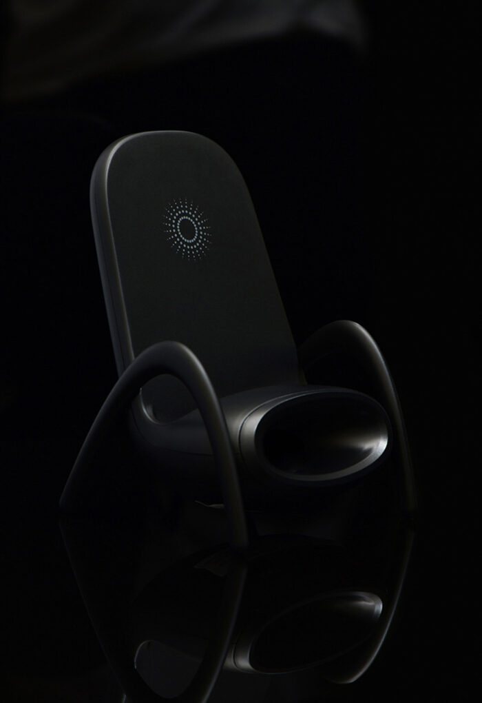 SUPPORTO DA TAVOLO CARICABATTERIE WIRELESS SENZA FILI FC08-15W - immagine 5
